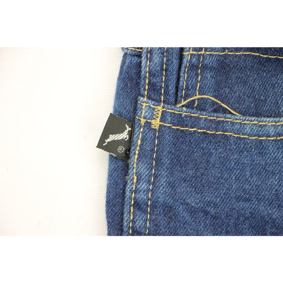 Vintage 70s 80s High Waist Denim Jeans 30 - Picture 5 of 6